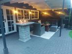 Vuurtafel / bartafel / statafel, Tuin en Terras, Vuurtafels, Ophalen of Verzenden, Gebruikt