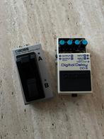 Boss DD-8 & FS-7, Muziek en Instrumenten, Effecten, Ophalen of Verzenden, Zo goed als nieuw, Delay of Echo