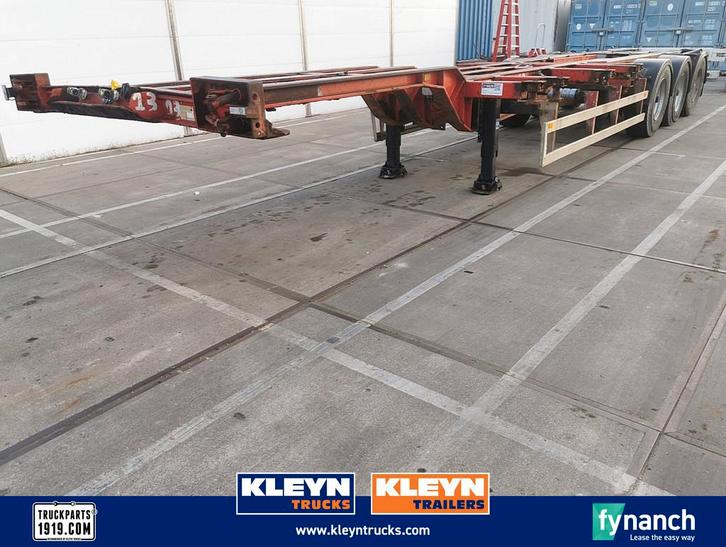 RENDERS RPCC 12 27 high cube all connec, Auto's, Vrachtwagens, Bedrijf, Te koop, Aanhangers en Opleggers, Diesel, Handgeschakeld