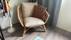 Prachtige rotan stoel / fauteuil, Ophalen, Zo goed als nieuw, 50 tot 75 cm