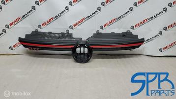 Grille VW Golf 8 VIII GTI LOOK LED VERLICHT GRILL ROOD LOGO beschikbaar voor biedingen