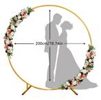 Nieuwe Ballonnenboog gouden feestversiering, Ophalen of Verzenden, Nieuw, Versiering, Verjaardag