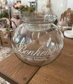 Te koop;Rivièra Maison windlicht Bonheur pot/vaas., Overige materialen, Nieuw, Ophalen of Verzenden, Kandelaar