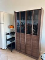 Onix Kavehome Vitrinekast - Massief Walnoot - Amsterdam Noor, Ophalen