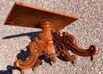 Antiek Tafelonderstel met koperen zwenkwieltjes, Antiek en Kunst, Ophalen