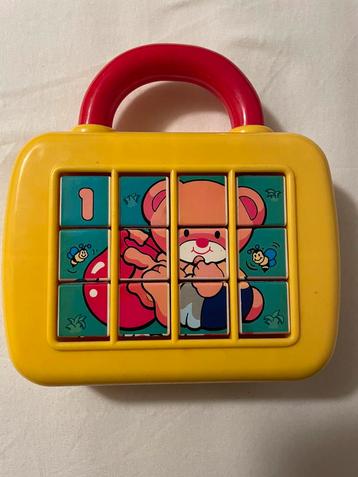 Tk blokjes kinderpuzzel d.m.v draaien steeds andere puzzel beschikbaar voor biedingen