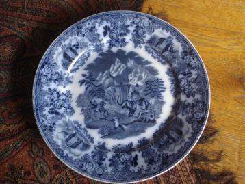 2 de prachtig antiek wandbord SOCIETE CERAMIQUE beschikbaar voor biedingen