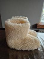 Wollen sloffen 36-38 texelse wol woolmark, Ophalen of Verzenden, Zo goed als nieuw, Pantoffels of Sloffen