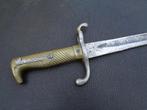 Duitse M1871 bajonet , keldervondst, Ophalen of Verzenden, Landmacht, Duitsland, Mes of Dolk