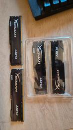 Kingston HyperX Fury 4x8GB 2666mhz DDR4 RAM, Computers en Software, RAM geheugen, 32 GB, 2666mhz, DDR4, Ophalen of Verzenden