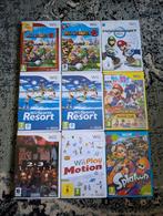 8 Nintendo Wii spellen en 1 Wii U spel., Ophalen of Verzenden, Zo goed als nieuw, Met 1 controller