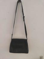 HJ de Rooy zwart leren Schoudertas vintage, Sieraden, Tassen en Uiterlijk, Tassen | Damestassen, Ophalen of Verzenden, Gebruikt