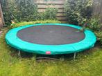 Berg trampoline 3.80 m op poten. Rand onlangs vernieuwd., Ophalen of Verzenden