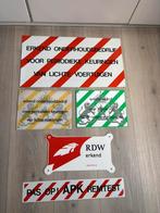 Originele garage borden RDW / Bovag / ANWB, Verzamelen, Merken en Reclamevoorwerpen, Verzenden, Zo goed als nieuw, Reclamebord