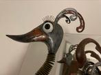 Metalen vogel - kunst object, Ophalen