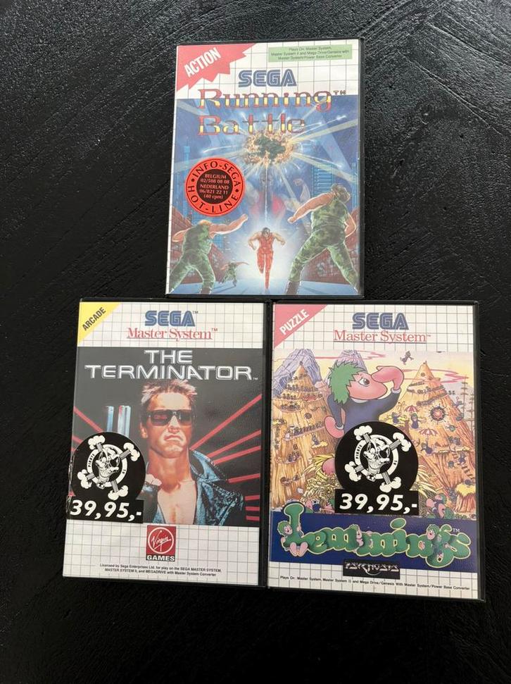 Sega Master System lot 1, Spelcomputers en Games, Games | Sega, Gebruikt, Master System, 1 speler, Vanaf 12 jaar, Ophalen