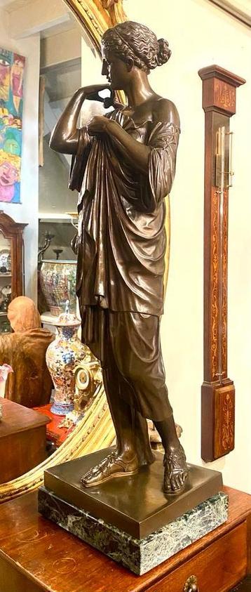“Diana” grote originele sculptuur, Ferdinand Barbedienne. beschikbaar voor biedingen