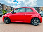 Fiat 500 Twinair Turbo Sport Zeer mooi!, Zwart, Leder en Stof, Origineel Nederlands, 26 km/l
