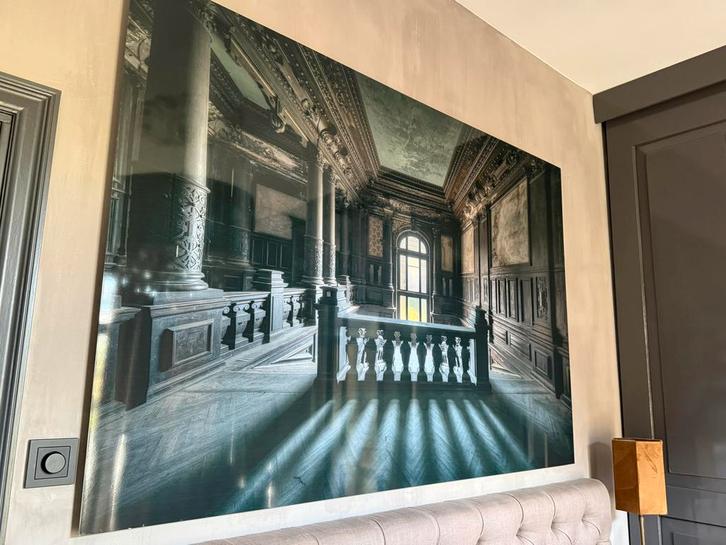 Fotokunst op plexiglas, Huis en Inrichting, Woonaccessoires | Schilderijen, Tekeningen en Foto's, Zo goed als nieuw, Foto of Poster