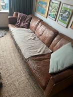 Loods 5 - 4,5 zits leren bank, Huis en Inrichting, Ophalen, Gebruikt, Leer