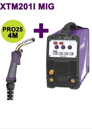 NIEUW Parweld XTM201I lasapparaat 230v 200Ampere synergisch  beschikbaar voor biedingen