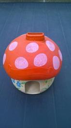 Spaarpot Schleich smurfenhuis – Zeldzaam, Verzamelen, Smurfen, Ophalen of Verzenden, Gebruikt, Overige Smurfen, Huisje of Attribuut