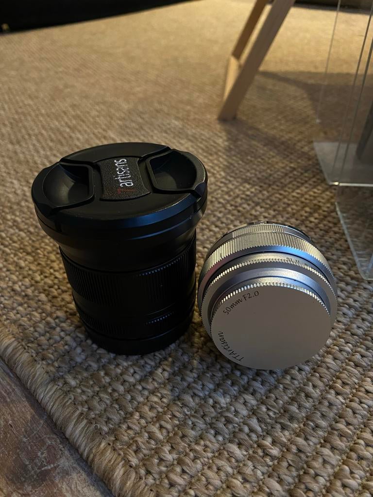 TTArtisan 12mm & 50mm lenzen voor Sony E-mount, Audio, Tv en Foto, Fotografie | Lenzen en Objectieven, Ophalen, Zo goed als nieuw