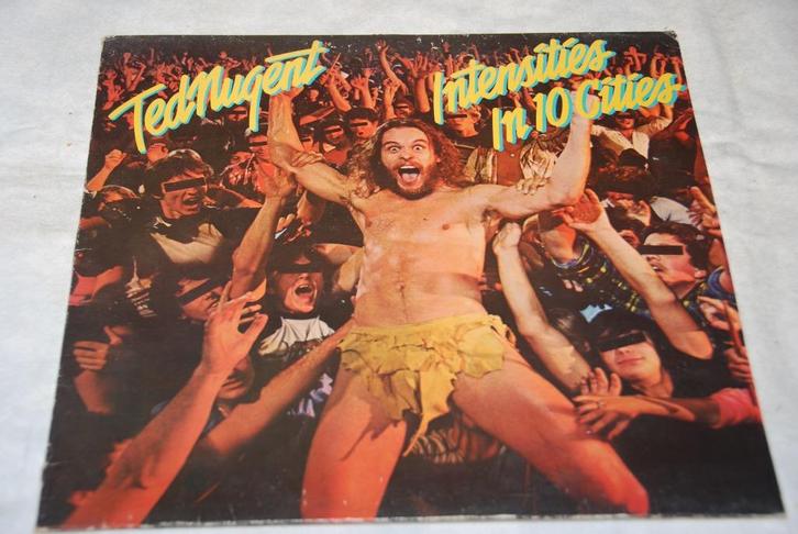 Ted Nugent – Intensities In 10 Cities LP Vinyl, Cd's en Dvd's, Vinyl | Rock, Gebruikt, Poprock, 12 inch, Ophalen of Verzenden