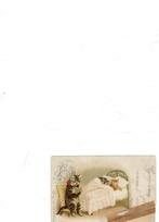 Oude kattenkaart, Verzamelen, Ansichtkaarten | Themakaarten, Verzenden, Voor 1920, Gelopen, Overige thema's
