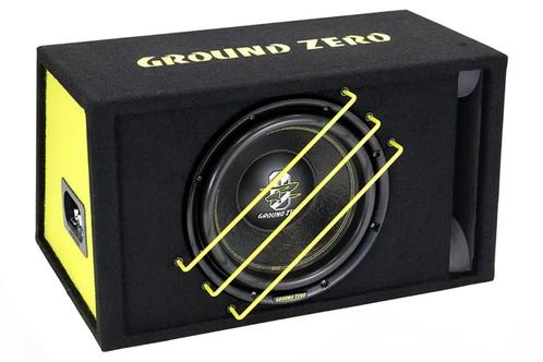 1350W Ground Zero GZRB 30SPL 12'' Subwoofer / Kist (750Wrms), Auto diversen, Autospeakers, Nieuw, Ophalen of Verzenden