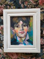 Schilderij portret vrouw, Verzenden