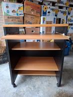 Verrijdbaar computer meubel gratis, Huis en Inrichting, Kasten | Computermeubels, Ophalen, Gebruikt, 70 tot 120 cm