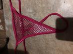 Roze String met Netpatroon, Ophalen of Verzenden, Roze, String