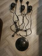 3voudige pendel lamp jaren 20/30., Antiek en Kunst, Antiek | Lampen, Ophalen of Verzenden