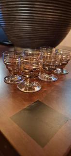 Boomse lekeur glaasjes 6 stuks., Ophalen of Verzenden