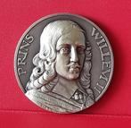 Bronzen penning Prins Willem II 1626-1650, Ophalen of Verzenden, Brons, Nederland