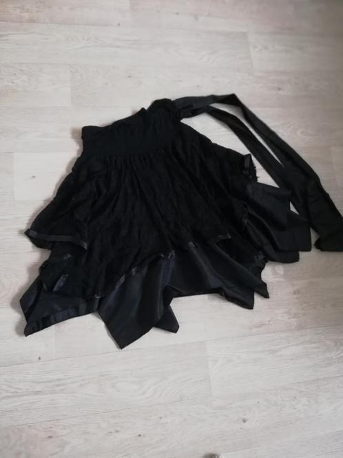 Feestelijke zwarte rok maar S, Kleding | Dames, Rokken, Zo goed als nieuw, Maat 36 (S), Zwart, Knielengte, Ophalen of Verzenden