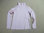 Roze colshirt / longsleeve met col maat 134-140, Jongen of Meisje, Ophalen of Verzenden, Zo goed als nieuw, Shirt of Longsleeve