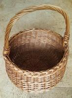 Rotan hengselmand., Huis en Inrichting, Ophalen of Verzenden, Zo goed als nieuw, Rond, Riet