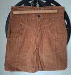 Stradivarius ribcord rokje cognac mt 40, Maat 38/40 (M), Bruin, Ophalen of Verzenden, Zo goed als nieuw