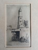 Jan Heesters (1893-1982) - Moskee - Noord Afrika, Ophalen of Verzenden