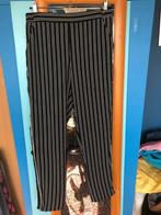 mooie zwart wit gestreepte broek Costes 42 zgan, Kleding | Dames, Broeken en Pantalons, Verzenden, Zwart, Maat 42/44 (L), Zo goed als nieuw