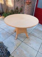 Lloyd Loom eettafel., Rond, Ophalen of Verzenden, Zo goed als nieuw, 100 tot 150 cm
