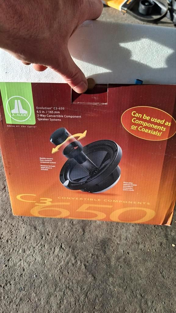 JL Audio Evolution C3-650 Speakerset, Auto diversen, Autospeakers, Zo goed als nieuw, Ophalen