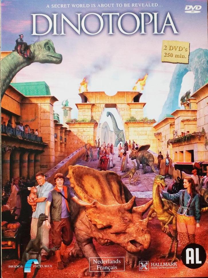3-Dvd's -Dinotopia, Cd's en Dvd's, Dvd's | Science Fiction en Fantasy, Zo goed als nieuw, Science Fiction, Alle leeftijden, Ophalen of Verzenden