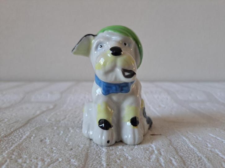 Pijprokende Scotty hond uit de jaren 40-50 Japan, Antiek en Kunst, Antiek | Speelgoed, Ophalen of Verzenden