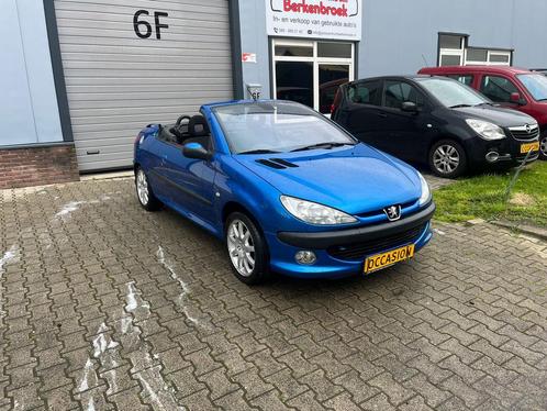 Zeer mooie 206 cc cabrio airco, Auto's, Peugeot, Bedrijf, ABS, Airbags, Airconditioning, Centrale vergrendeling, Climate control
