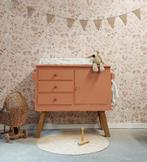 Vintage unieke commode babykamer terracotta, 50 tot 70 cm, Zo goed als nieuw, 75 tot 100 cm, Voetruimte