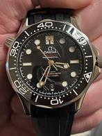 Omega Seamaster automaat met rubberen band en saffierglas!!, Ophalen of Verzenden, Nieuw, Staal, Omega