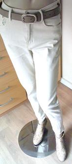 ZAC EN ZOE ZGAN high waist beige stretch spijkerbroek 36, Verzenden, Zo goed als nieuw, Overige kleuren, W28 - W29 (confectie 36)
